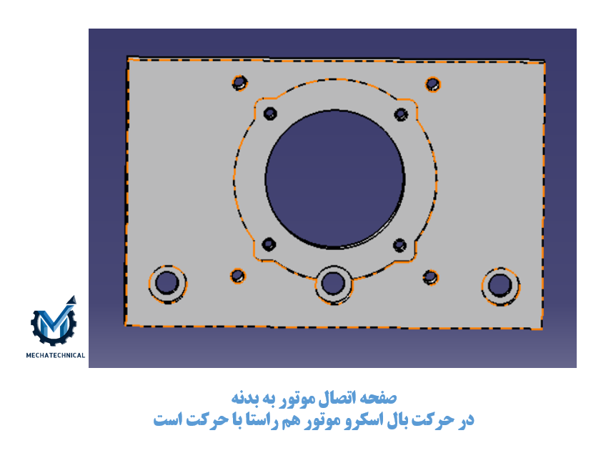 صفحه اتصال موتور